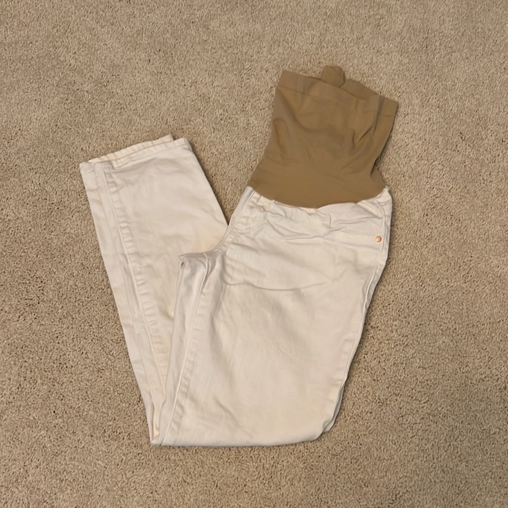 White A PEA IN THE POD maternity jeans - size 28